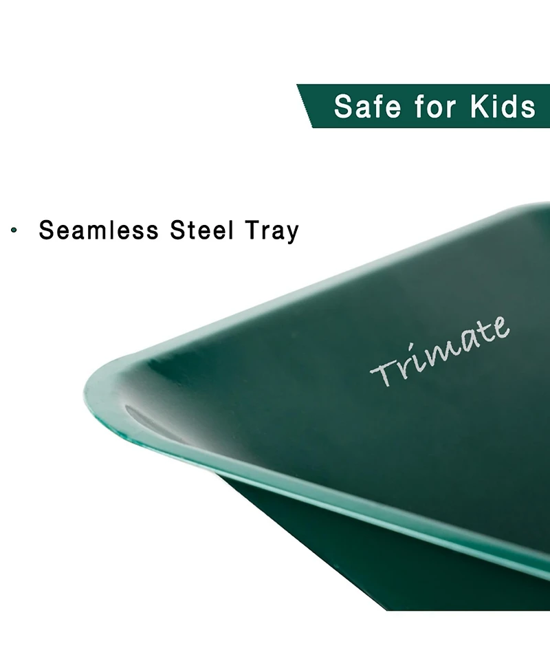 Trimate Steel Kid-Friendly Wheelbarrow, Ages 3-8