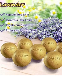 Lovery 24K Gold Bath Bombs - 25 Piece Lavender Spa Bubble Bombs Gift Set