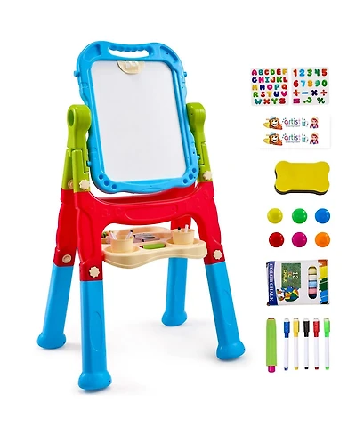 Slickblue 2 in 1 Kids Art Easel, Adjustable
