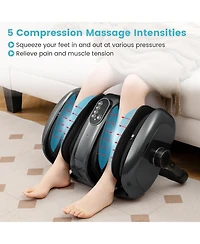Ecooso Foot and Calf Massager with Heat for Blood Circulation Pain Relief