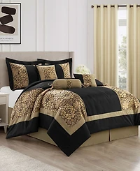 Stratford Park Sibyl Floral 9-Piece Comforter Set