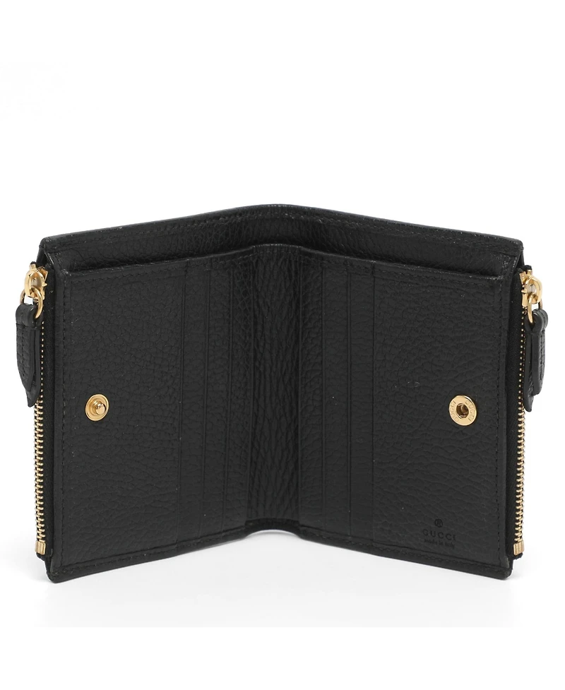 Pre-Owned Gucci Women's Gg Marmont Leather Bifold Wallet