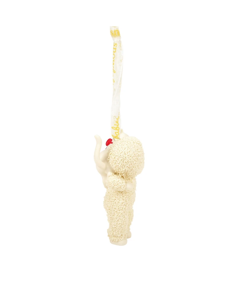 Department 56 Snowbabies Along for the Ride Ornament