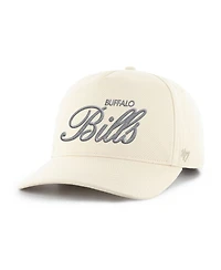 '47 Brand Men's Natural Buffalo Bills Foundational Script Hitch Adjustable Hat