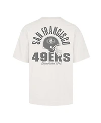 '47 Brand Men's Off White San Francisco 49ers Photon Dust Foundation T-Shirt