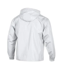 Champion Men's White Florida State Seminoles Cloud Packable Half-Zip Hooded Jacket
