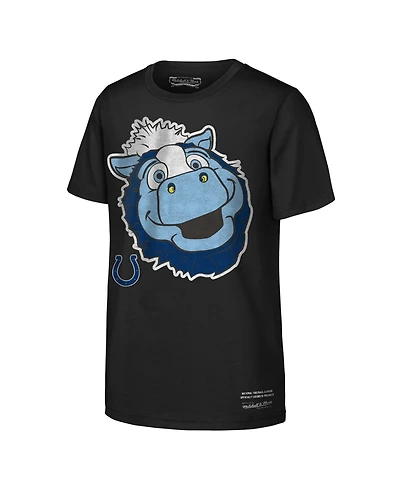 Mitchell & Ness Boys' and Girls' Indianapolis Colts Big Face Crewneck T-Shirt