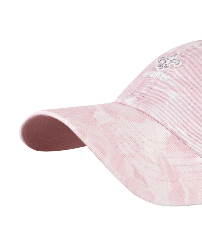 '47 Brand Women's Pink New Orleans Saints Gardenia Clean Up Adjustable Hat