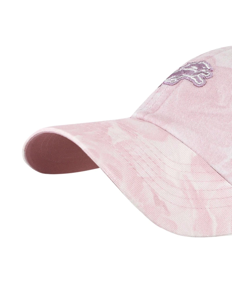 '47 Brand Women's Pink Detroit Lions Gardenia Clean Up Adjustable Hat
