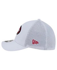 New Era Men's White/Scarlet San Francisco 49ers Dash 39THIRTY Flex Hat