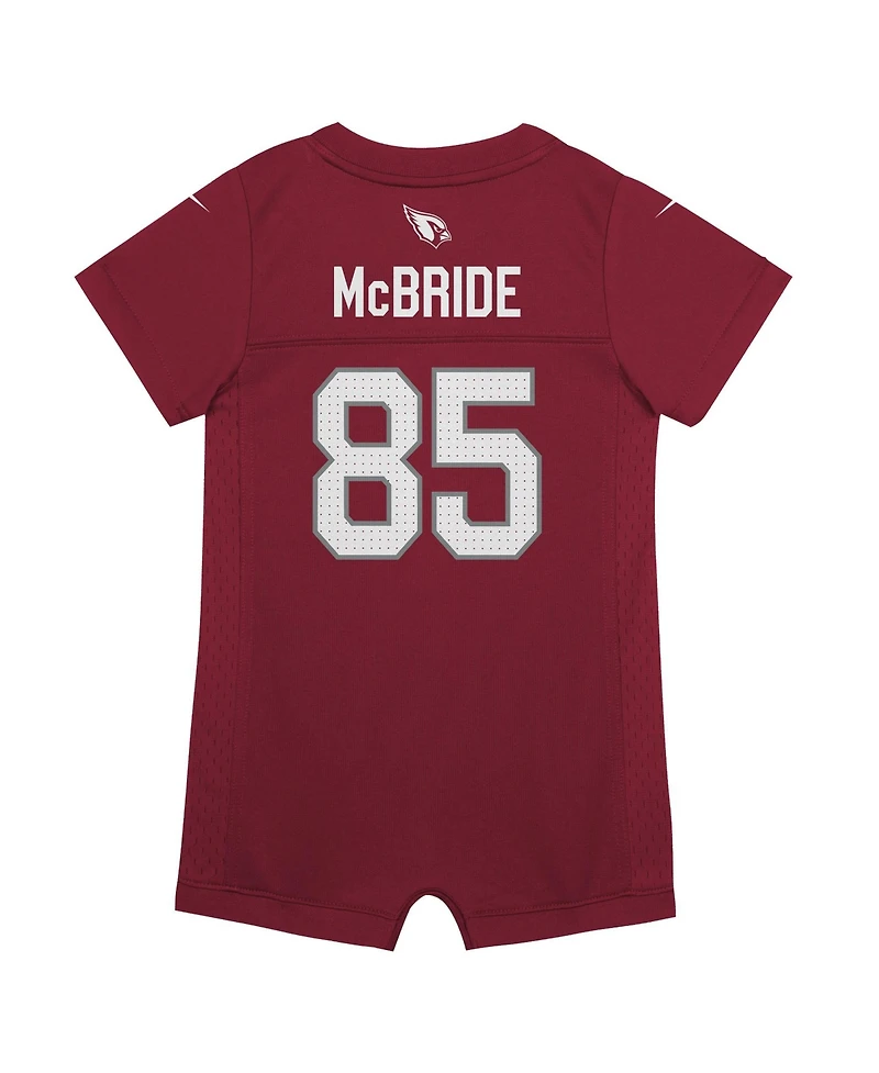 Nike Baby Boys' and Girls' Arizona Cardinals Trey McBride Short-Sleeve Romper Jersey