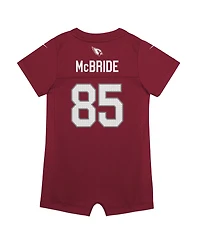 Nike Baby Boys' and Girls' Arizona Cardinals Trey McBride Short-Sleeve Romper Jersey