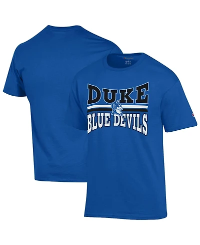 Champion Men's Royal Duke Blue Devils Team Zoom T-Shirt