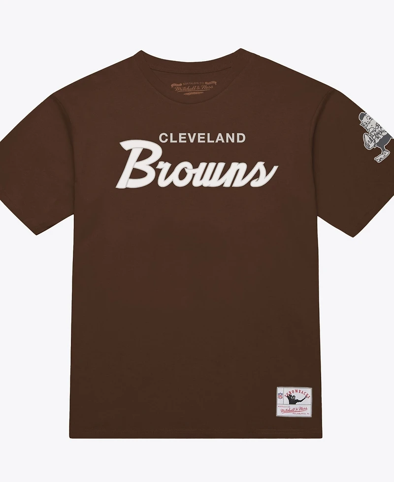 Mitchell & Ness Men's Cleveland Browns Head Coach Classic-Fit Graphic T-Shirt