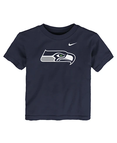 Nike Boys' and Girls' 2T-5T Seattle Seahawks Crewneck Logo T-Shirt