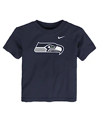Nike Boys' and Girls' 2T-5T Seattle Seahawks Crewneck Logo T-Shirt