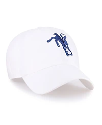 '47 Brand Indianapolis Colts Historic Logo Clean Up Adjustable Baseball Cap