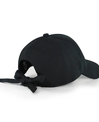 '47 Brand Women's Black New Orleans Saints Bow Back Clean Up Adjustable Hat