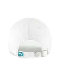 '47 Brand Women's White Miami Dolphins Trendy Script Clean Up Adjustable Hat