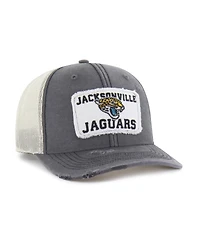 '47 Brand Men's Charcoal Jacksonville Jaguars Egremont Well-Worn Adjustable Trucker Hat