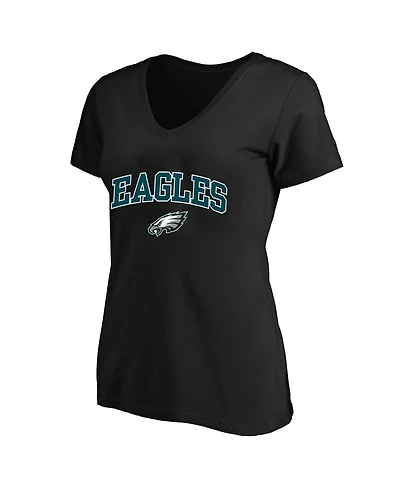Fanatics Plus Philadelphia Eagles V-Neck Short-Sleeve T-Shirt