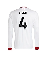 adidas Men's Liverpool Virgil van Dijk 2026/27 Replica Long Sleeve Jersey