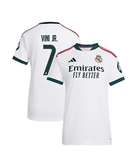Adidas Women's Vini Jr. White Real Madrid 2026/27 Home Replica Jersey