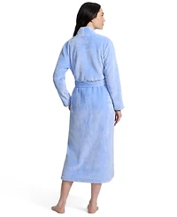 Lands' End Women's Cozy Plush Long Wrap Robe