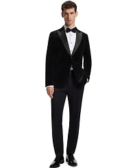 Boss by Hugo Men's Cotton Velvet Slim-Fit Tuxedo Jacket