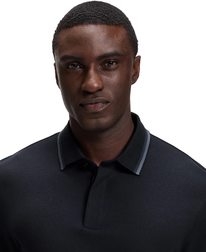 Boss by Hugo Men's H-Parris 18 Cotton-Pique Regular-Fit Polo Shirt