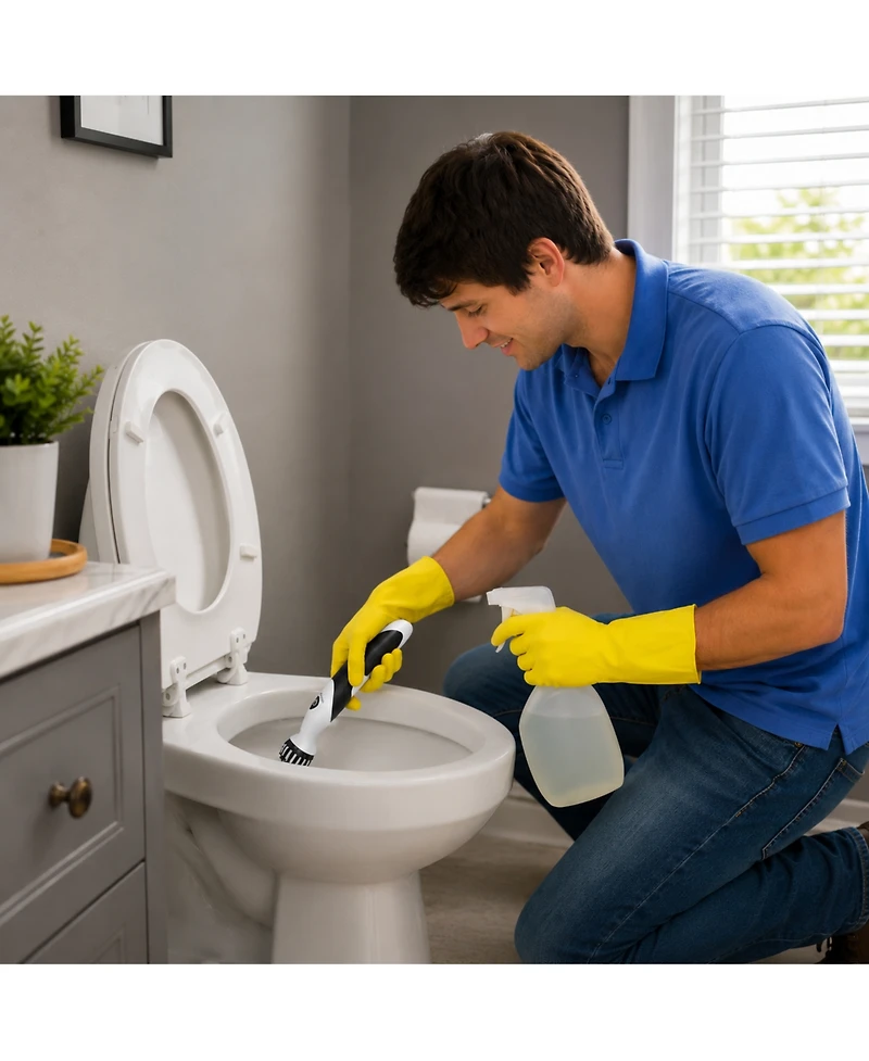 Pursonic Deep Cleaning Duo Bundle: Cordless Power Scrubber Cleaning Brush Pursonic Car Vacuum Cleaner