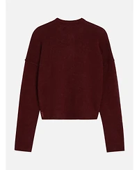 Scotch & Soda Women's Fuzzy Relaxed-Fit V-Neck Cardigan