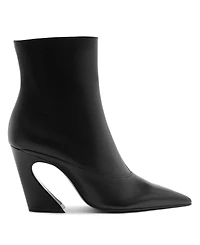 Schutz Women's Lexi Mid Pointed Toe Booties