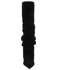 Schutz Women's Mikki Up Cloak Heeled Dress Boots