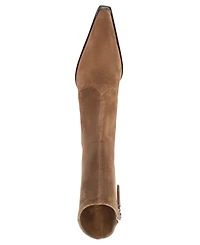 Schutz Women's Raffaela Mid Block Heel Dress Booties