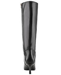 Marc Fisher Women's Lorne Pointed Toe Kitten Heel Dress Boots