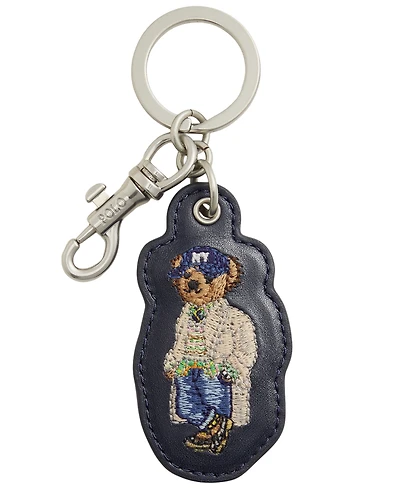 Polo Ralph Lauren Men's Polo Bear Leather Key Fob