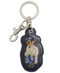 Polo Ralph Lauren Men's Polo Bear Leather Key Fob