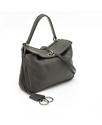 Pre-Owned Balenciaga Rodeo Mini Leather Top Handle Satchel Bag