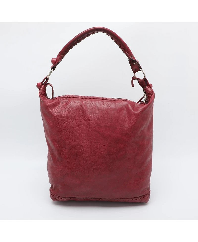 Pre-Owned Balenciaga Classic Covered Giant Hardware Day Leather Hobo Bag