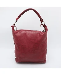 Pre-Owned Balenciaga Classic Covered Giant Hardware Day Leather Hobo Bag