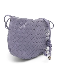 Pre-Owned Bottega Veneta Women's Mini Bulb Intrecciato Leather Hobo Bag