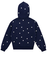 With Jules Girls' 4-16 Star Long-Sleeve Full-Zip Hoodie