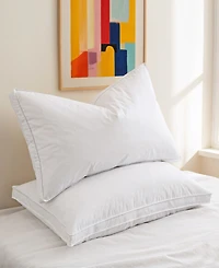 Unikome Medium Firm Goose Feather Down 2-Pack Pillows