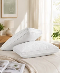 Unikome Medium Firm Density Gusseted 2-Pack Pillows