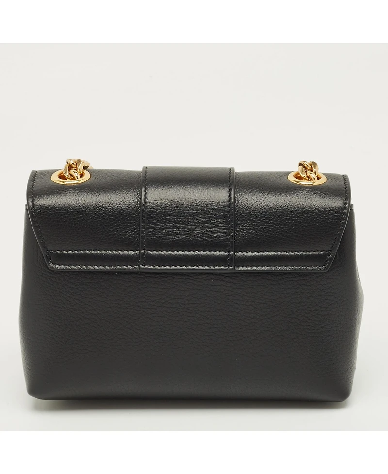 Pre-Owned Celine women's Mini Victoire Grained Leather Shoulder Bag