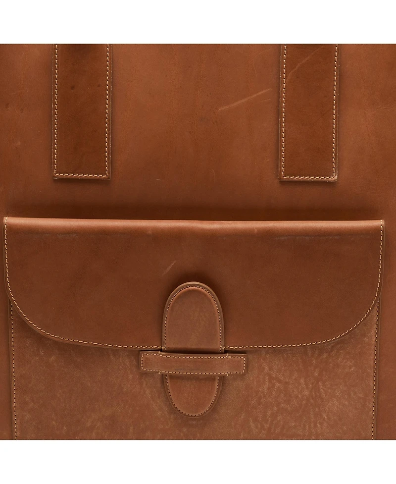 Pre-Owned Celine Women's Linda Leather Shopper Tote Bag