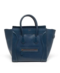 Pre-Owned Celine Women's Mini Luggage Leather Tote