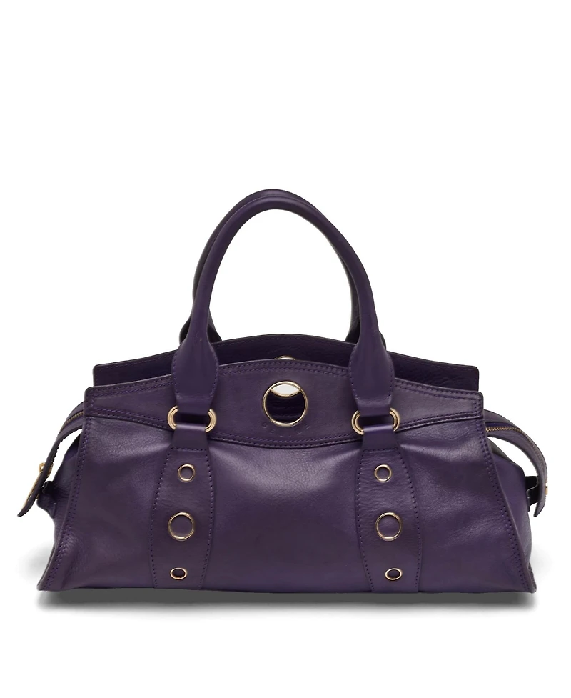Pre-Owned Celine Vintage Leather Top Handle Satchel