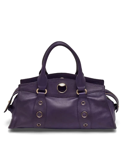 Pre-Owned Celine Vintage Leather Top Handle Satchel